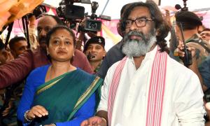 Jharkhand power couple proves influence over tribals