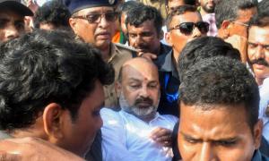 Union minister Bandi Sanjay detained in Hyderabad