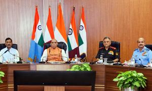 Rajnath outlines mantra at military commanders' meet