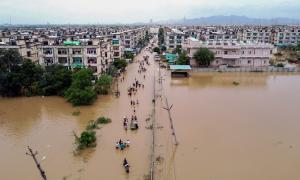 Vijayawada faces flood threat after breach in rivulet