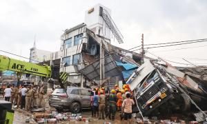 Five killed, 24 hurt in Lucknow building collapse