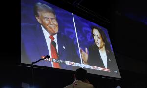 Trump, Harris locked tight in historic US election