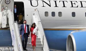 PHOTOS: US VP JD Vance, family begin 4-day India visit