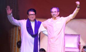 PHOTOS: Raj-Uddhav reunite after 20 years