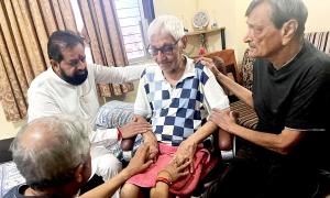 Captain Sabharwal's Grief Stricken Father