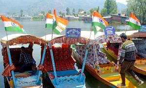 Why Dal Lake Is Draped In Tricolour