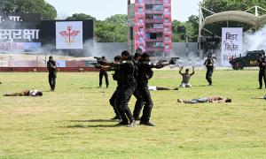 NSG Commandos' Dazzling Demo