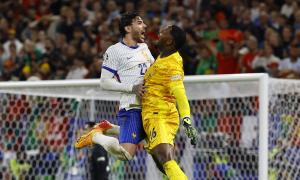 PIX: France oust Portugal on penalties; reach semis