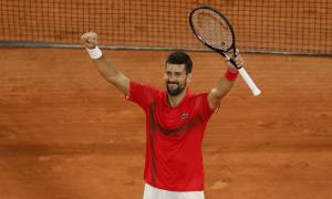 PIX: Djokovic downs Zverev, sets up Sinner semi-final