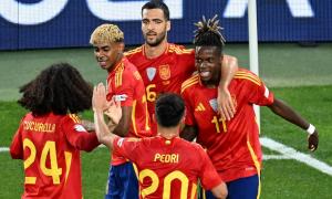 PIX: Spain beat France in thriller to enter Nations League final
