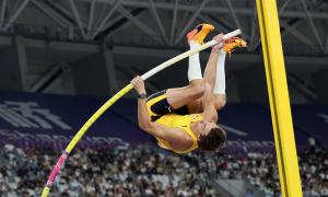 PIX: Duplantis falls short of record; Tinch scorches