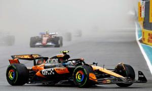 F1 PIX: Norris sizzles in the rain to win Miami sprint