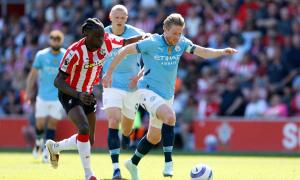 EPL PIX: Saints in shock draw with City; Brentford win
