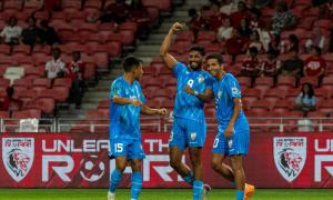 Late draw keeps India alive in Asian Cup qualifier