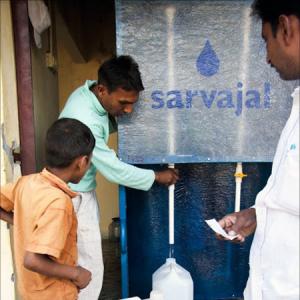 Images: Now, an ATM for clean WATER