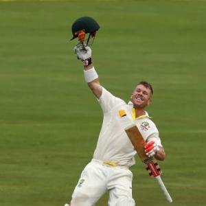 Johnson in seventh heaven as Australia dominate