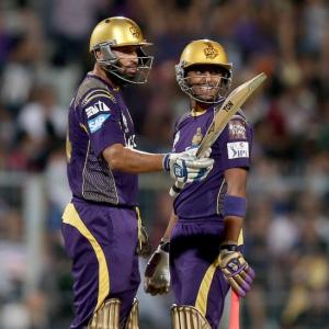 IPL PHOTOS: Yusuf slams fastest 50 to guide KKR to second spot
