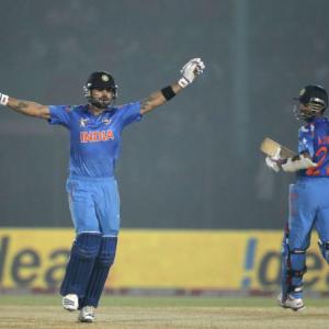 ASIA CUP PHOTOS: Kohli, Rahane hand India a winning start in Asia Cup