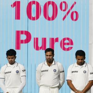 Team India observes two minutes' silence