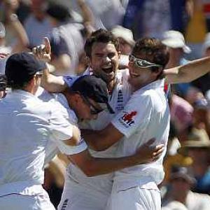 Images: Bowlers put England on top in Adelaide Test