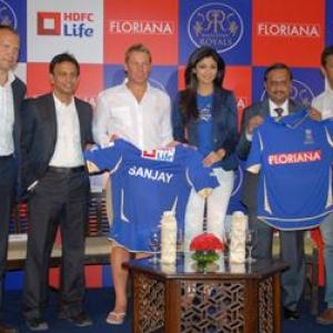 Rajasthan Royals unveil new jersey for IPL 4