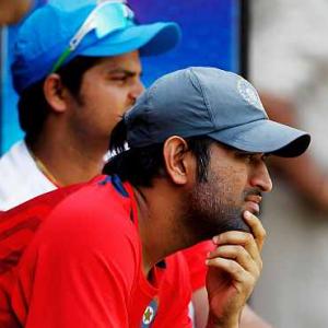 The going gets rough for Dhoni, the captain