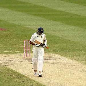 We were down in the first session itself: Dhoni