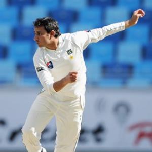 England crumble under Ajmal's off-spin