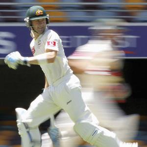 Clarke credits team for showing character in first Test