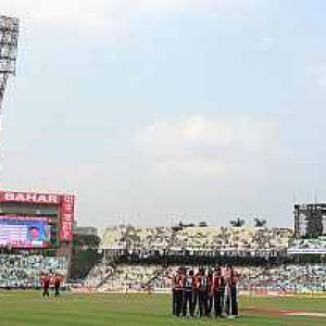 ECB officials inspect facilities at Eden Gardens