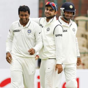 PHOTOS: India vs New Zealand, Bangalore Test (Day Two)