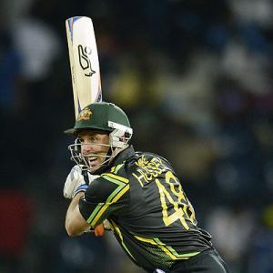 Hussey wary of Indian spinners ahead of Super Eights