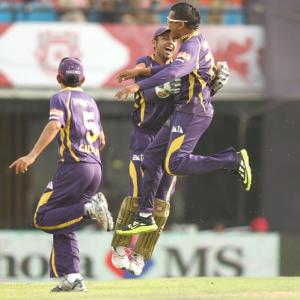 The hat-trick that gave Sunil Narine the Purple cap
