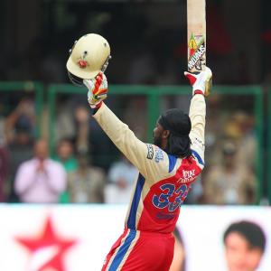 IPL PHOTOS: Gayle hits fastest T20 hundred