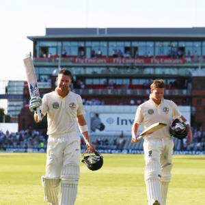 Old Trafford Test: Australian batsmen dominate on Day One