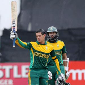 Durban ODI: De Kock, Amla help South Africa whip India by 134 runs