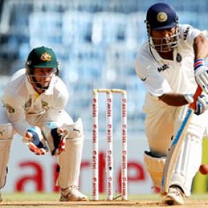Dhoni second Indian to hit six sixes in an innings vs Aus