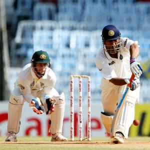 PHOTOS: Dhoni, Ashwin put India on verge of victory