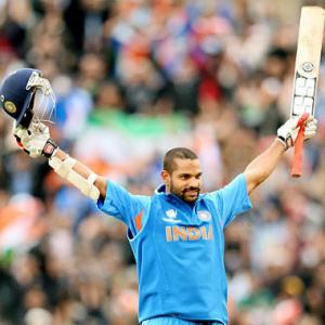In-form Dhawan's the one for India!