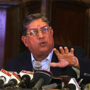 BCCI chief Srinivasan likely to step down on Sunday