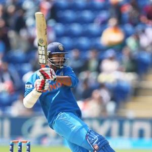 Dhawan's maiden ODI ton hoists India