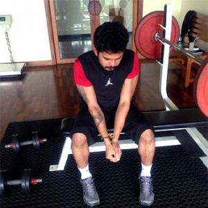 Sreesanth down with fever, admitted to hospital