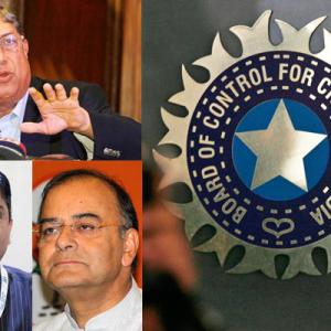 N Srinivasan and the men who matter in the BCCI