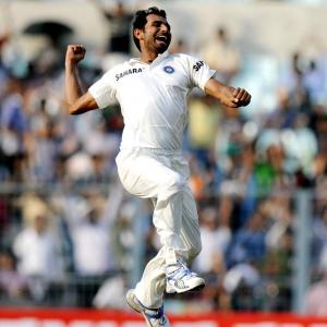 Dhoni impressed with Shami's accuracy