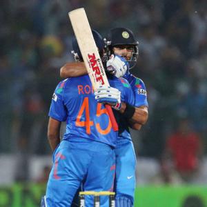 PHOTOS: India crush Australia in record run chase to level series