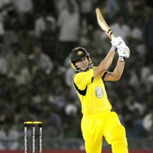PHOTOS: Faulkner's late blast lifts Australia to victory in Mohali