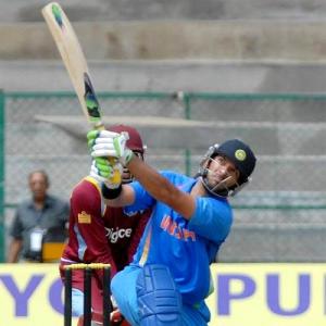 Yuvraj, Sharma shine as India 'A' crush West Indies 'A' in T20
