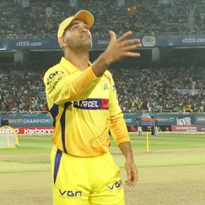 CLT20 PHOTOS: Pleased Dhoni lavishes praise on batsmen