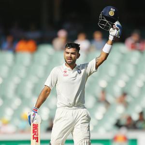 Captain Kohli's ton inspires Team India's strong reply