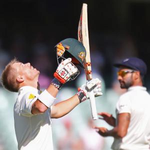 PHOTOS, Day 4: Warner torments India with another ton